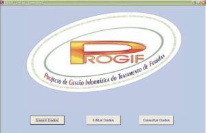 Progif: informatização de dados