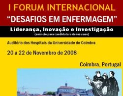I Fórum Internacional: Desafios de Enfermagem