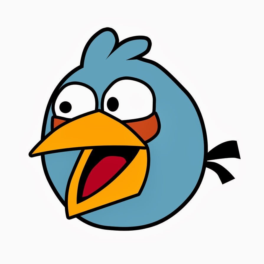 angry birds blue bird by darrentaxi-d4gat1b