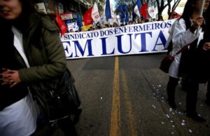 Sindicato de enfermeiros aponta para adesão de 95% à greve nos hospitais Montijo e Barreiro