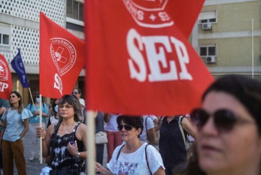 SEP anuncia greve de enfermeiros a 20 de março